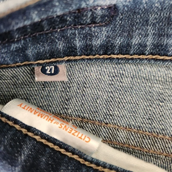 CITIZENS OF HUMANITY THOMPSON MID-RISE SKINNY JEAN - Picture 8 of 10